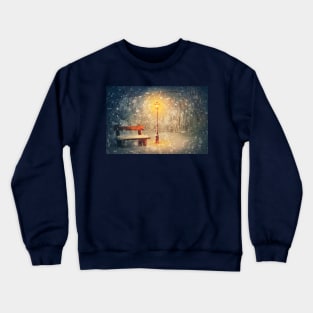 quiet winter night Crewneck Sweatshirt